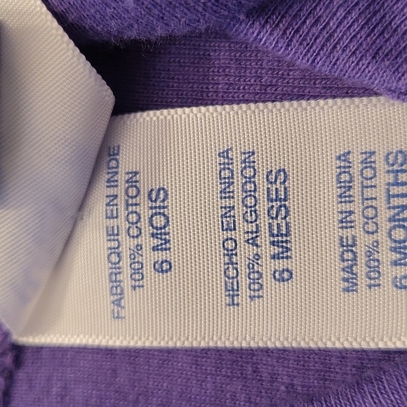 NWT Star Wars purple short sleeved onesie/bodysuit - Picture 4 of 5